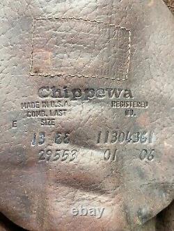 Chippewa Boots Bison Stampede USA Made 29553 Size 13 EE