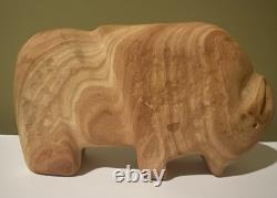 Cochiti Bison Fetish Carving By Wilson Romero 6.5 X 3.5