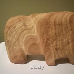 Cochiti Bison Fetish Carving By Wilson Romero 6.5 X 3.5