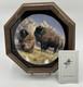 Collector Plate Prairie Monarchs Bison Rosemary Millette Wild Wings 1999 #932