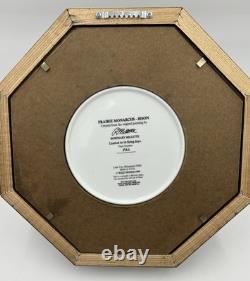 Collector Plate Prairie Monarchs Bison Rosemary Millette Wild Wings 1999 #932