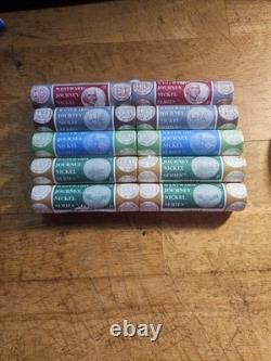 Complete 2004-2006 P & D Mint Sealed Westward Journey Nickel 10 Roll Set