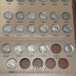 Complete BUFFALO NICKEL SET Original Dates 1913-1938 Collection 64 Nice Coins