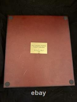 Complete Buffalo Nickel Collection Set 1913-1938 Danbury Mint Wood Case. JL235
