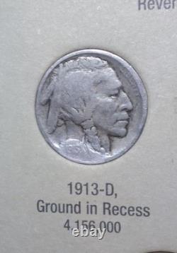 Complete Buffalo Nickel Date Set No 3-leg! Close Up Pictures