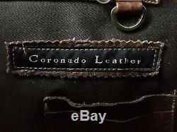 Coronado Bison Leather Carry On Travel Bag