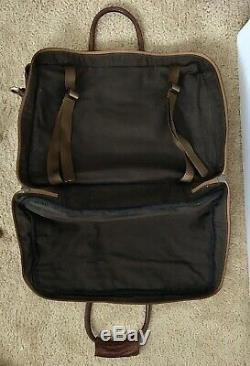 Coronado Bison Leather Carry On Travel Bag