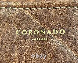 Coronado Leather Antique Bison Tote No. 90 Limited Edition