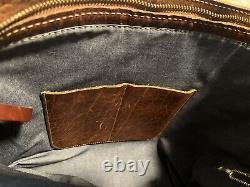 Coronado Leather Antique Bison Tote No. 90 Limited Edition