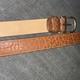 Coronado Leather Belt (Walnut Bison Executive)