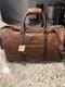 Coronado Leather Bison/Buffalo Duffel Weekender Travel Bag NEW