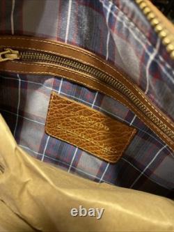 Coronado Leather Bison/Buffalo Duffel Weekender Travel Bag NEW