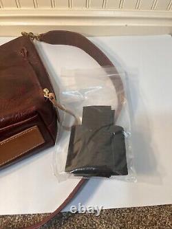 Coronado Leather Bison Sling Tote No. 1907 WITH CROSSBODY STRAP