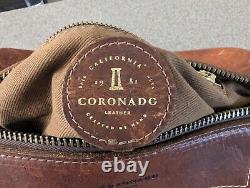 Coronado Leather Bison Travel Kit Used Condition