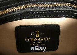 Coronado Santa Fe Hobo Bison Leather Conceal Carry Bag Withkeys CCW