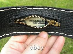 Cuff bracelet genuine Alligator Bison leather secret wrist wallet pocket purse