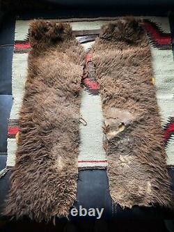 Curly Bison Buffalo Wooly Cowboy Cowgirl CHAPS Handmade L-XL Yosemite