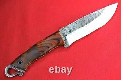 Custom Bison by Allen Surls. 16 01 Blade, Full Ironwood/Cocobolo Handle CurlyQ