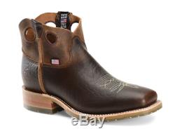 DH4901 Double-H Bison Skin Shortie Simon Western Boots