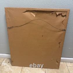 DON SCHULLHOUSE 1981 Serigraph Print Native American Bison Art Southwestern