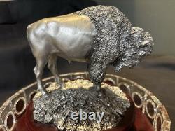 Danbury Mint U. S. Buffalo Nickels In Crystal Slabs, 1918-1938, Rotary Display