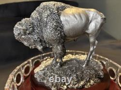 Danbury Mint U. S. Buffalo Nickels In Crystal Slabs, 1918-1938, Rotary Display