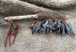 Deer Toe Rattle, Bison, Native American