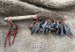 Deer Toe Rattle, Bison, Native American