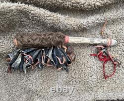 Deer Toe Rattle, Bison, Native American