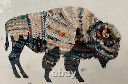 Dolan Geiman American Heritage Buffalo Print Signed Numbered 20/250 2013