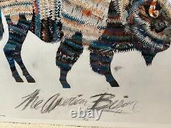 Dolan Geiman American Heritage Buffalo Print Signed Numbered 20/250 2013