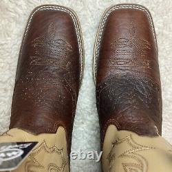 Double H Boots 10D Men's 11 Domestic Bison Square Toe I. C. E. T Roper NEW