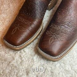 Double H Boots 10D Men's 11 Domestic Bison Square Toe I. C. E. T Roper NEW