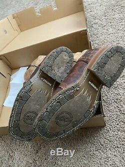 Double H DH4305 Graham American Bison Square Toe Roper 9D