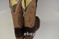 Double H Dh5305 Ice Briar Bison Steel Square Toe Cowboy Work Western Boots 11 D