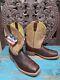 Double H Dh5305 Ice Briar Bison Steel Square Toe Western Work Boots 10 D New