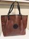 Duluth Pack Bison Leather Market Tote Brown