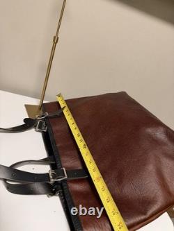 Duluth Pack Bison Leather Market Tote Brown