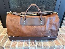 Duluth Pack Bison Leather Sportsman's Duffel, 48 Liters New With Tags