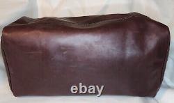 Duluth Pack Bison Leather Sportsman's Duffle Bag