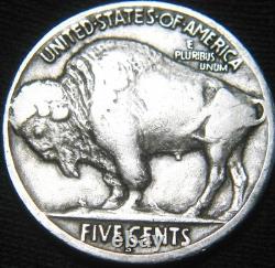 ERROR! Sharp 2-FEATHERS Variety 1918-S BUFFALO NICKEL 5¢ FREE S&H! KS80MD