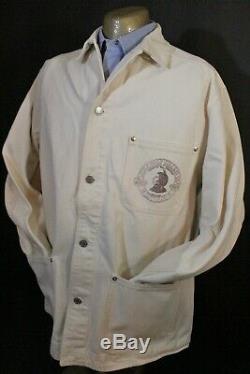 EUC! Vtg Polo Country Ralph Lauren Chore Jacket Little Wolf Milling Utah Bison