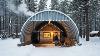 Everyone Thought His Quonset Covered Cabin Was Crazy Until It Held 55 More Heat