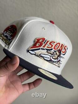 Exclusive Fitted 7 5/8 Buffalo Bisons MiLB Olympic USA