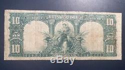 FR. 122 1901 $10 TEN DOLLARS BISON LEGAL TENDER UNITED STATES NOTE Fine/ VF