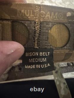 Ferro Concepts Bison Belt Multicam W Inner Belt Medium Battle Belt Cobra Buckle