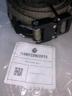 Ferro Concepts The Bison Belt D-Ring QR Buckle Battle Belt USA Made New