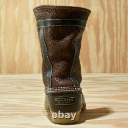 (Fits 9-10.5) L. L. Bean x Todd Snyder Bean Boots Chocolate Bison Leather Size 9