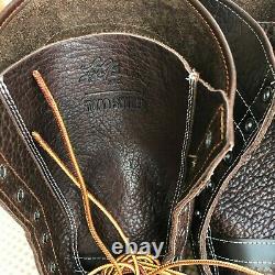 (Fits 9-10.5) L. L. Bean x Todd Snyder Bean Boots Chocolate Bison Leather Size 9
