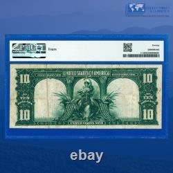 Fr. 114 1901 $10 Ten Dollars BISON Legal Tender Note, PMG VF 20 #13054